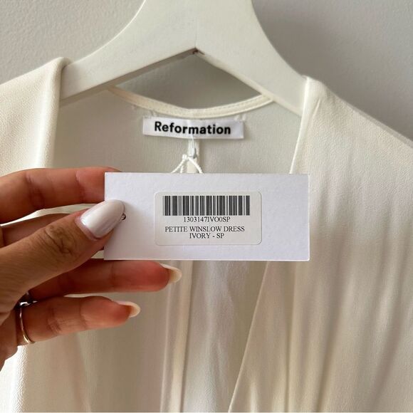 Reformation Winslow Dress White - Picture 6 of 8